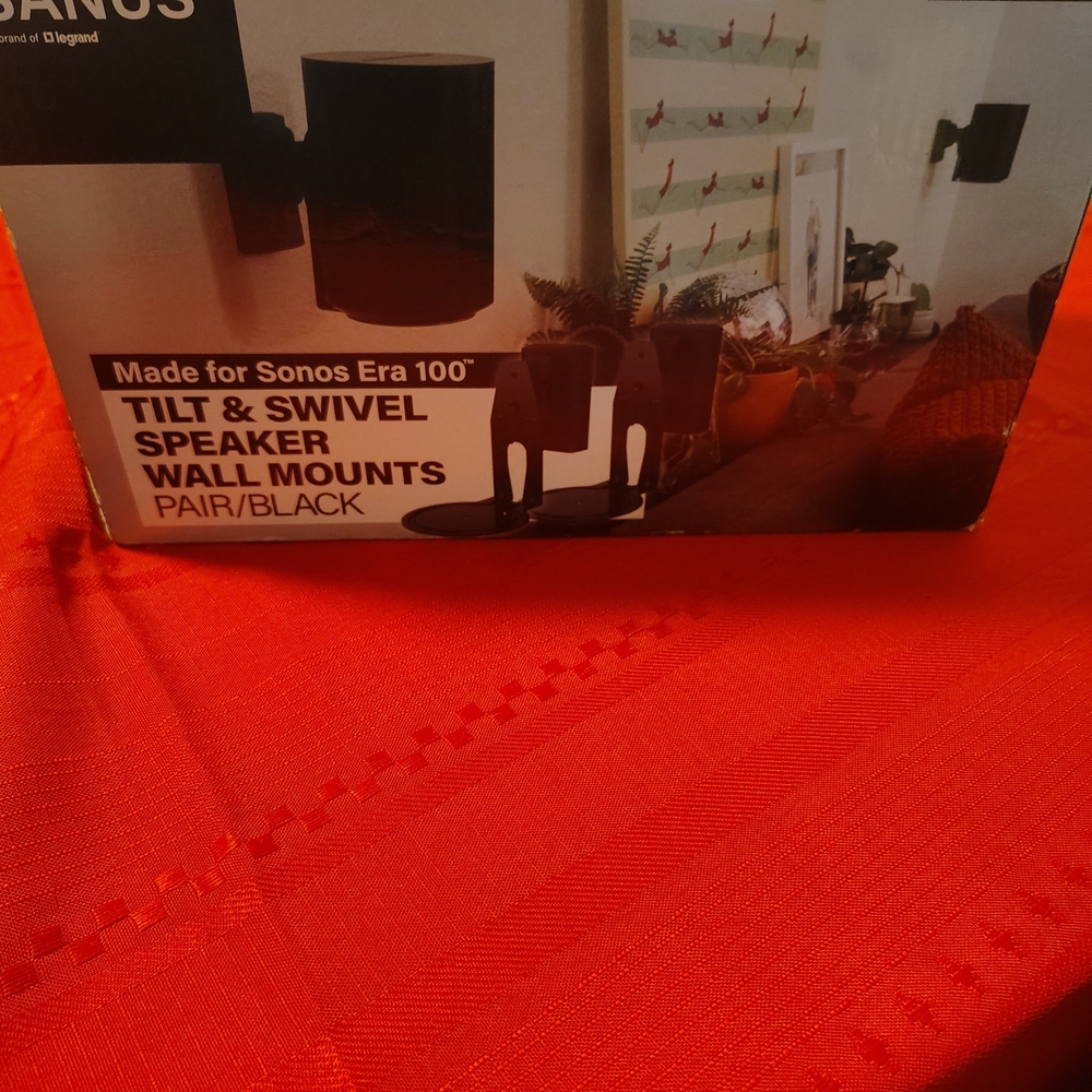 Sonos Black Speaker Wall Mounts